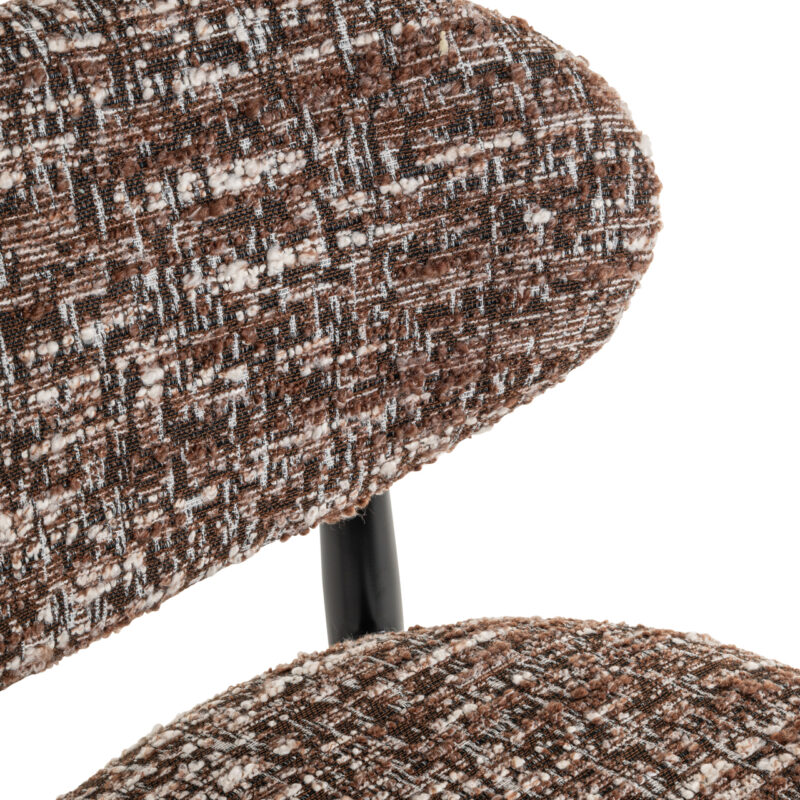 Barstoel Dantes in een andere kleur, brandvertragend natural geo