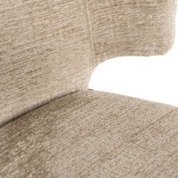 Barstoel Taylor desert fusion fire retardant vanuit onder, complete zitmeubel