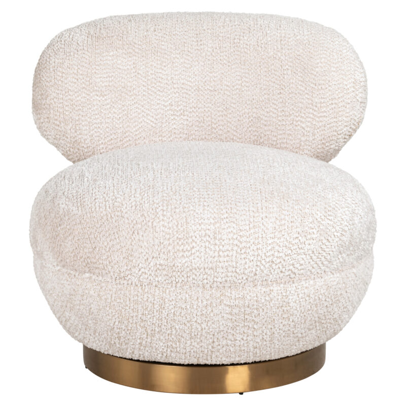 Detail van de zitting van de lounge stoel Jace