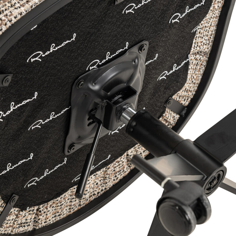 Eetkamerstoel Rochenne trendy nature swivel on wheels