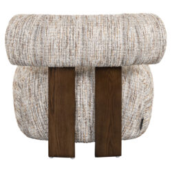 Lounge stoel Arabella vanuit een andere hoek, comfortabele zitting