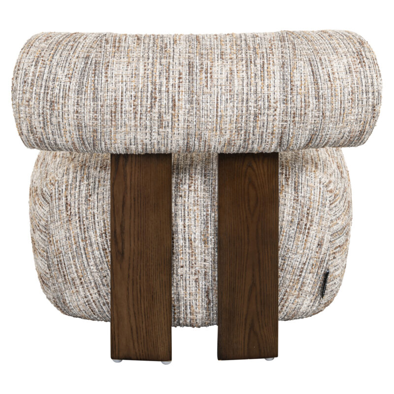 Lounge stoel Arabella vanuit een andere hoek, comfortabele zitting