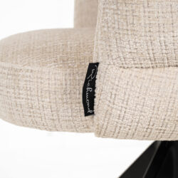 Eetkamerstoel Serenity niagara beige swivel fire retardant