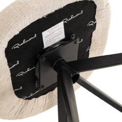 Eetkamerstoel Serenity niagara beige swivel fire retardant