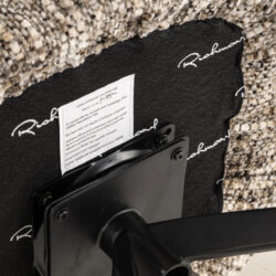 Eetkamerstoel Serenity brown omara swivel fire retardant