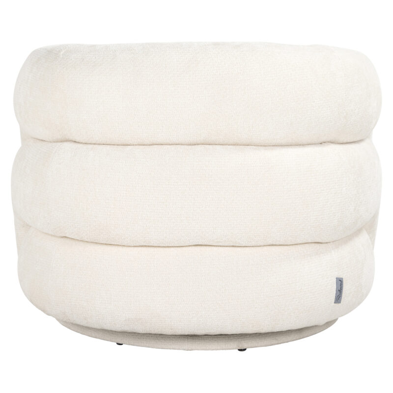 Lounge stoel Arcus white unicorn swivel