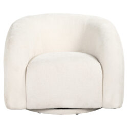 Lounge stoel Arcus white unicorn swivel