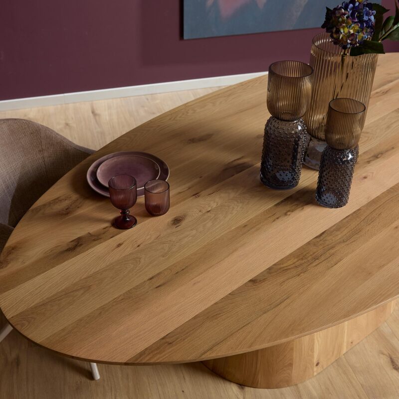 Eettafel Riga | 210 cm | Naturel Eiken