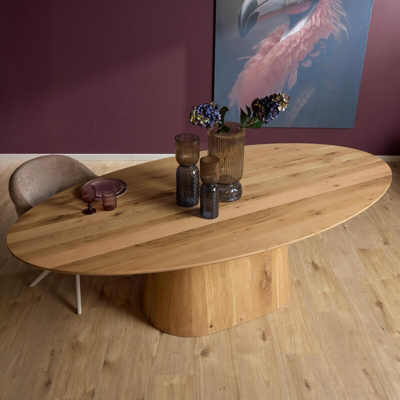 Eettafel Riga | 210 cm | Naturel Eiken