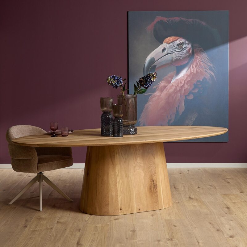 Eettafel Riga | 240 cm | Naturel Eiken