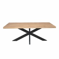 Tafelblad van massief mango hout met lichte finish