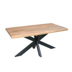 Boomstamtafel Dakota Naturel Mangohout 160 cm