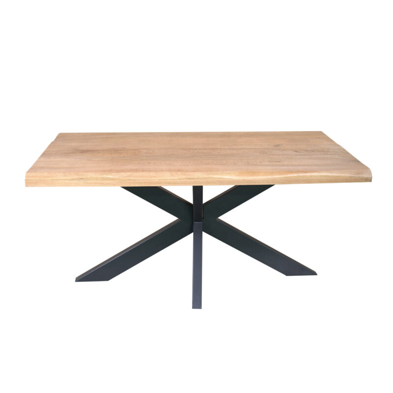 Boomstamtafel Dakota Naturel Mangohout 160 cm