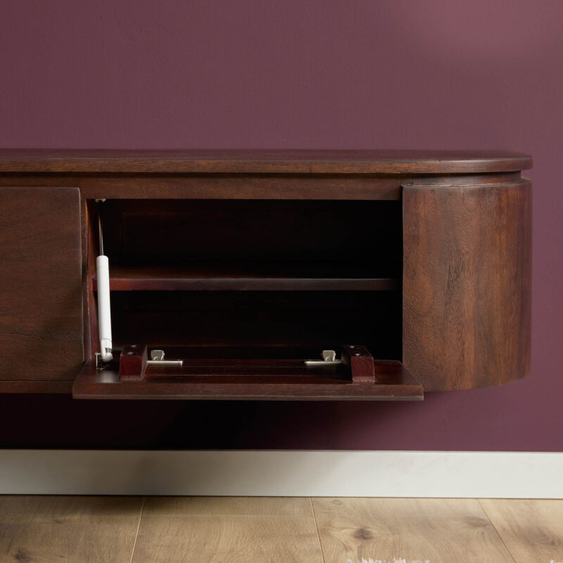 Tv-meubel Excellent Brown in woonkamerinterieur