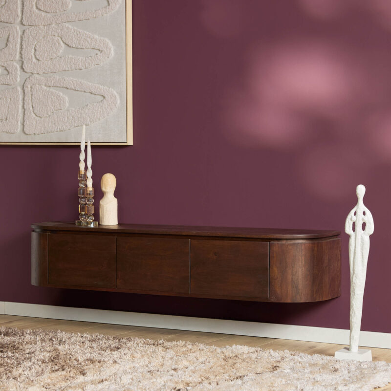 Textuur mangohout Excellent Brown