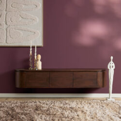 Detail mangohouten panelen Excellent Brown