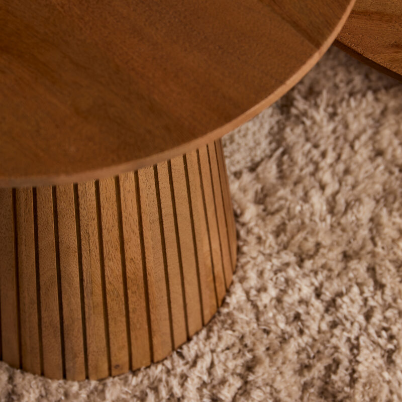 Salontafel Solana, detail blad