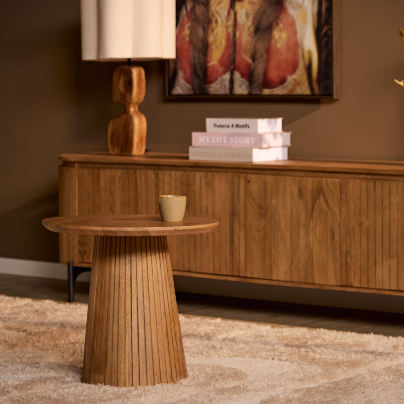 Ronde blad salontafel Solana