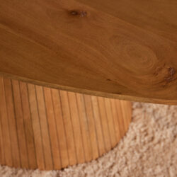 Eettafel Solana | 240 cm | Naturel | Ovaal