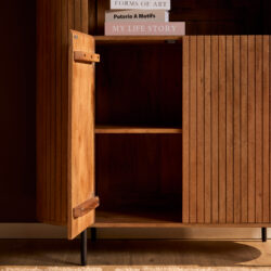 Wandkast Solana in interieur woonkamer