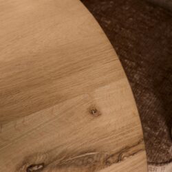 Eiken eettafel Ferris | Rond 150 cm | Naturel