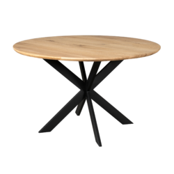 Eiken eettafel Ferris | Rond 150 cm | Naturel