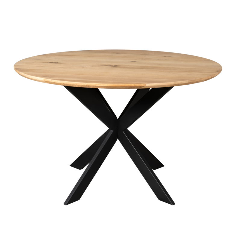 Eiken eettafel Ferris | Rond 150 cm | Naturel