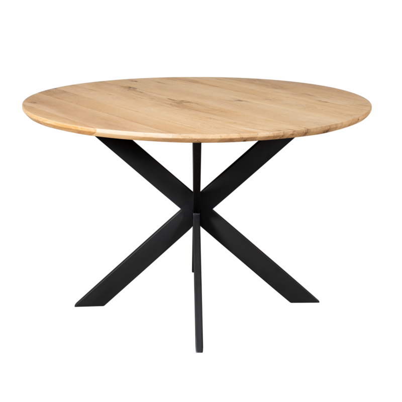 Eiken eettafel Ferris | Rond 150 cm | Naturel