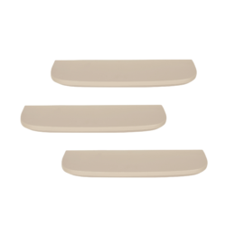 Perspectief van de Gusta wandplank van bovenaf