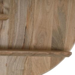 Wandrek Lena in slaapkamer, licht mango, moderne stijl