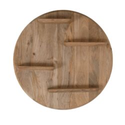 Detail wandrek Lena, mango kleur, textuur