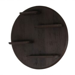 Wandrek Lena in woonkamer, bruin, moderne woondecoratie