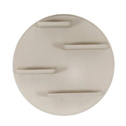 Detail wandrek Lena, zandkleur, ronde vorm