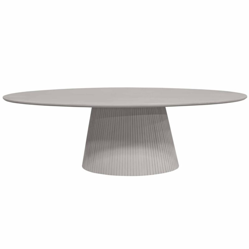 Eettafel Solana vanaf boven, breedte 210 cm