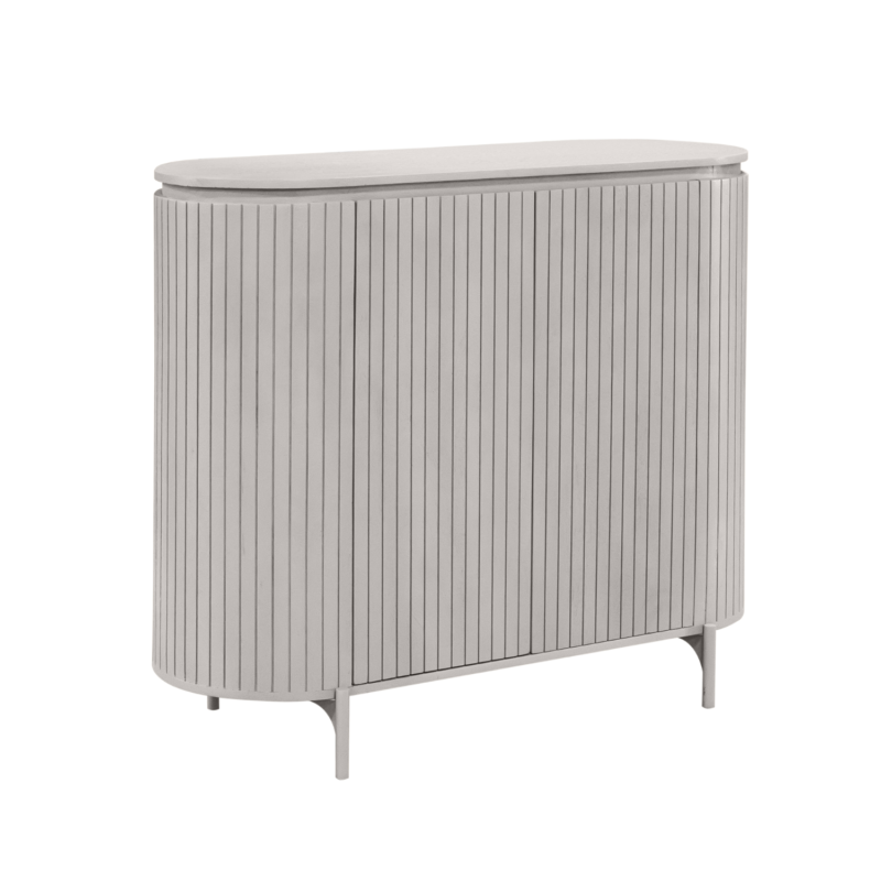 Deurtjes kabinet Solana taupe finish mangohout