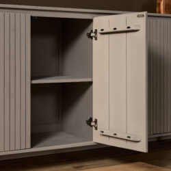 Dressoir Solana taupe van boven