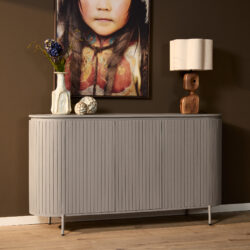 Dressoir Solana taupe, detail deurtjes