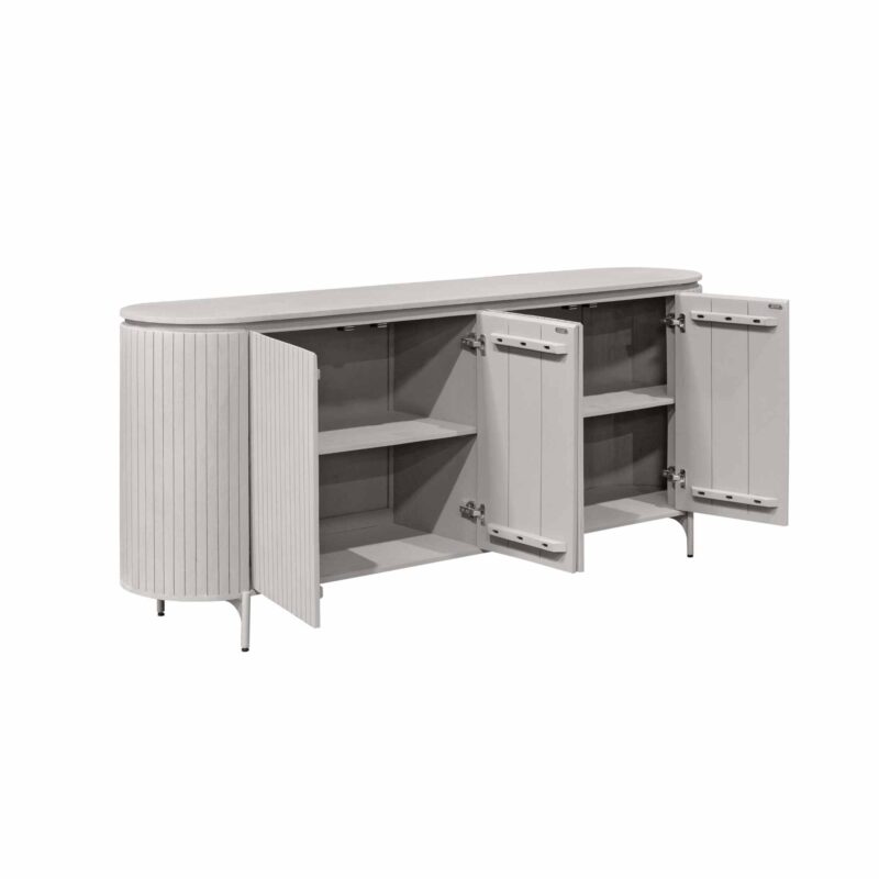 Dressoir Solana taupe, in woonserie Solana