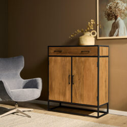 Kabinet kast Denver, detail deuren