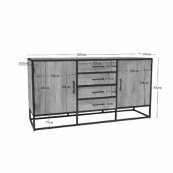 Dressoir Dakota | 165 cm