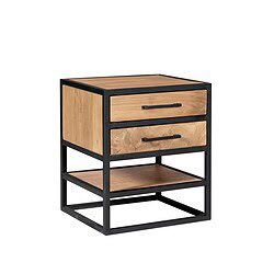 Vierkante Salontafel Noa Naturel Mangohout 80 cm