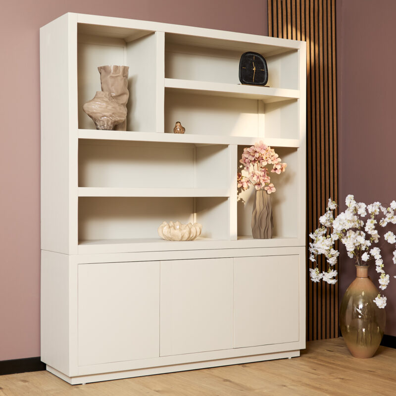 Vakkenkast Brussel Sand XL | 160 cm