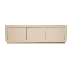 TV-meubel Brussel Sand in interieur, mangohout, strak design