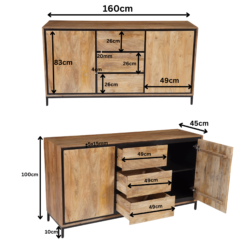 Dressoir RichWood | 160 cm