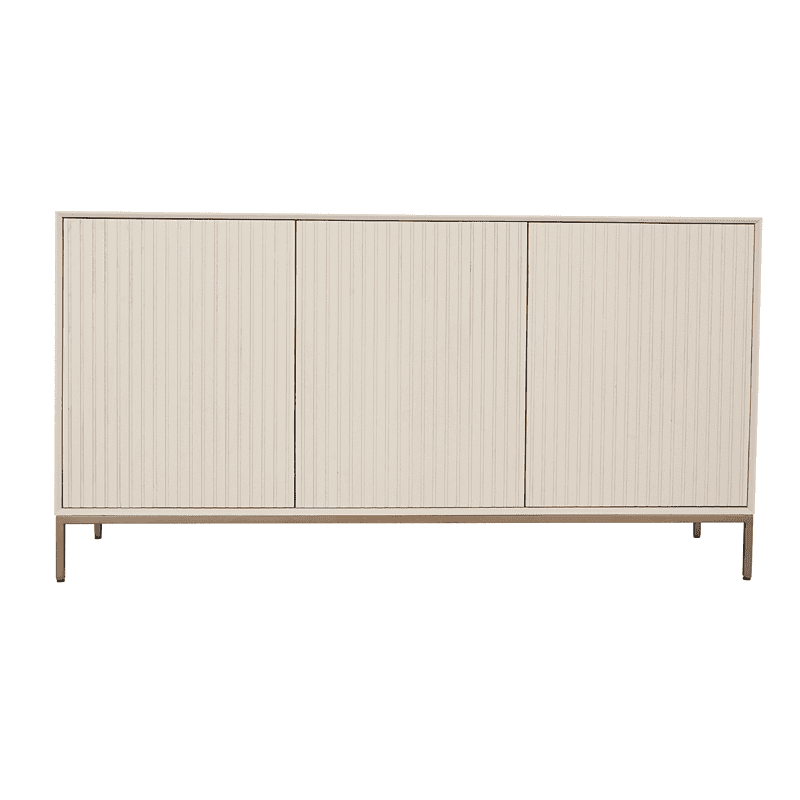Elegant Madison Sand dressoir van 165 cm breed, perfect voor moderne interieurs en opbergruimte. Gemaakt van hoogwaardig materiaal met een strakke, minimalistische uitstraling.