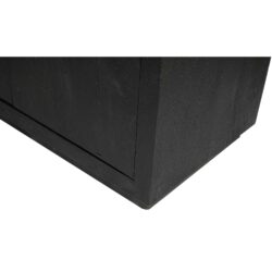 Vakkenkast Brussel Black | 90 cm