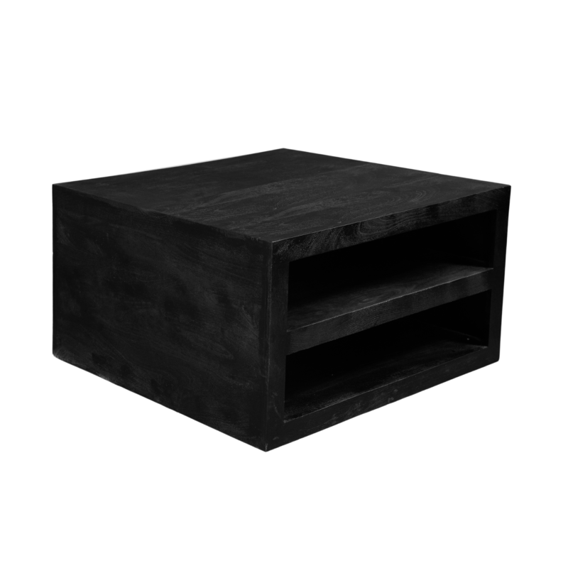 Salontafel Brussel Black in interieur, mangohout en black finish