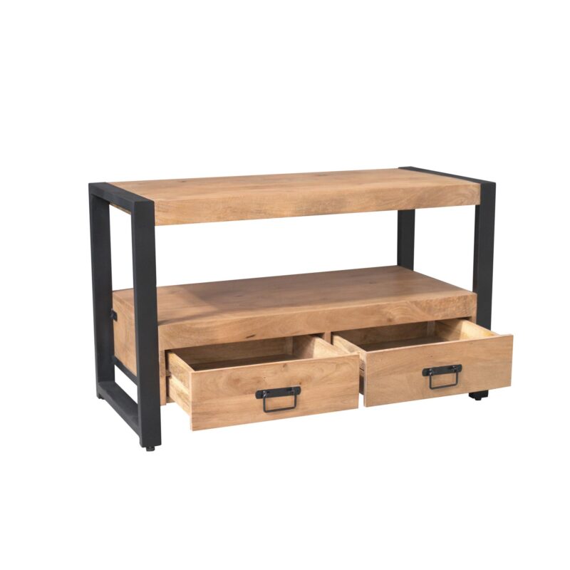 Tv meubel Britt in een woonkamer met een televisie