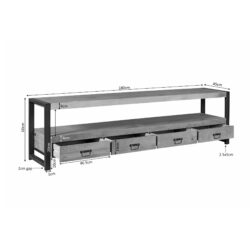 Tv meubel Britt | 180 cm