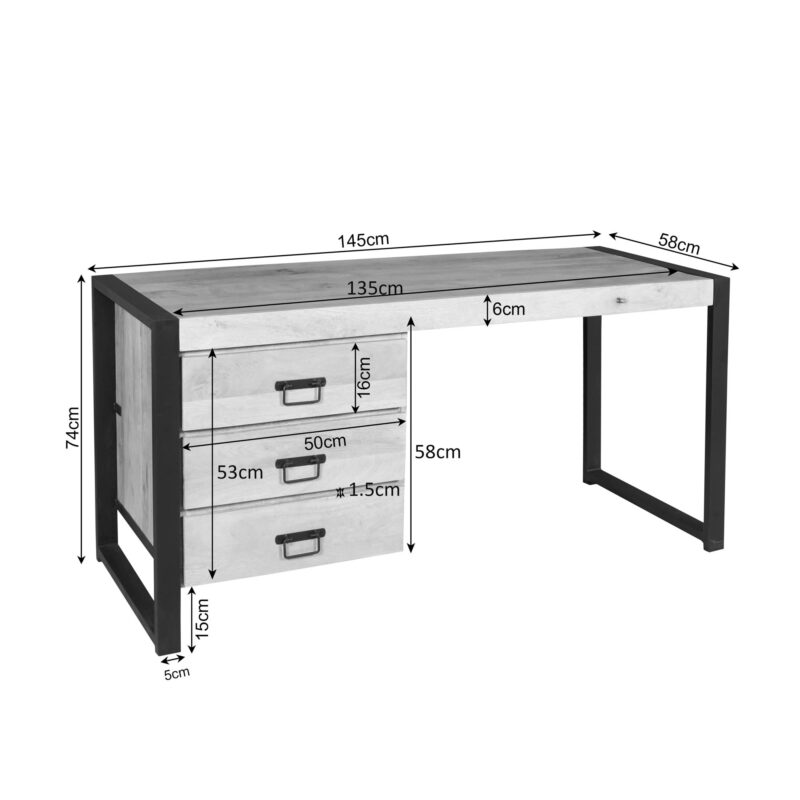 Bureau Britt | 145 cm